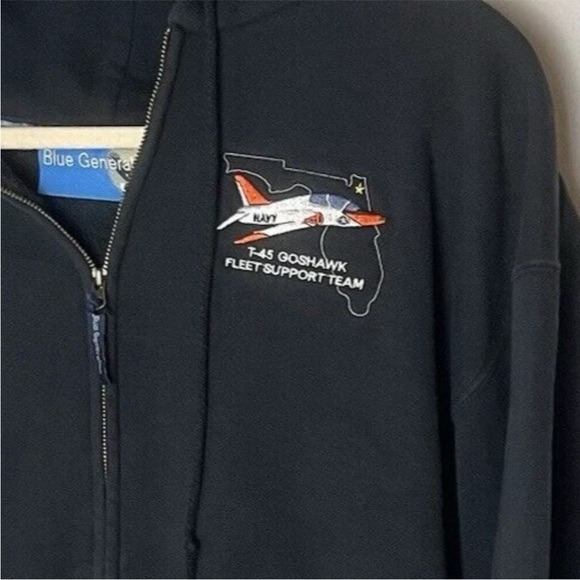 Black T-45 Goshawk Hoodie - Picture 3 of 5